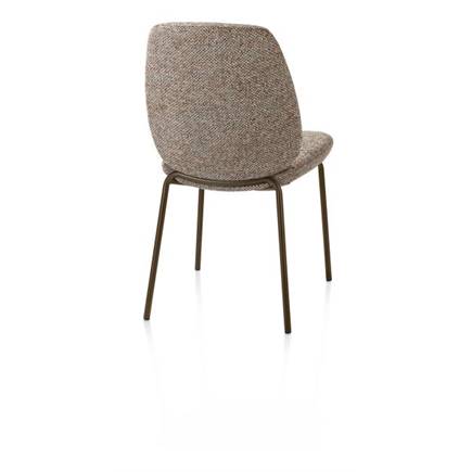 XOOON 4-pootjes steelbrown - stof Bellini Koper