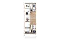 XOOON FANEUR bergkast boekenkast 70 cm - 1-deur + 11-niches
