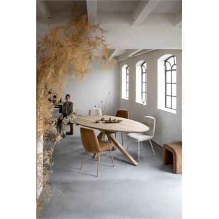 XOOON frame is tone in tone - stof Cadiz Koper