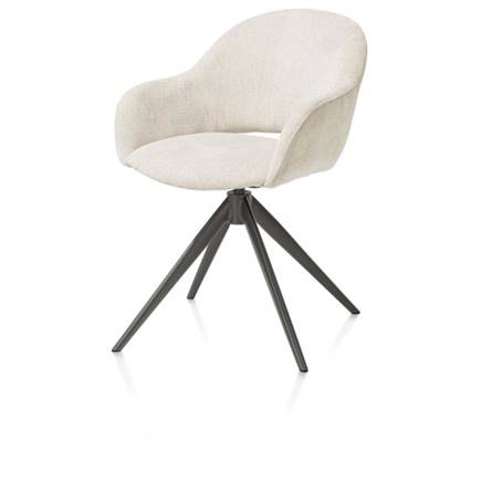 XOOON terugdraai - graphiet frame - stof Livigno Creme