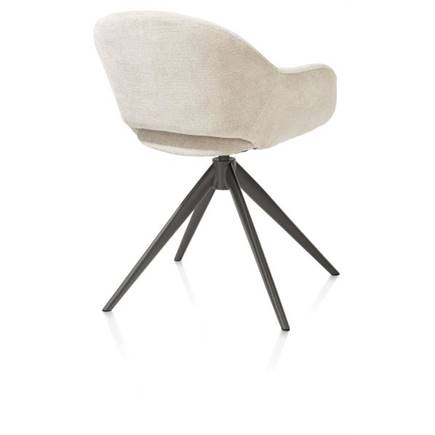 XOOON terugdraai - graphiet frame - stof Livigno Creme