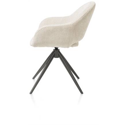 XOOON terugdraai - graphiet frame - stof Livigno Creme