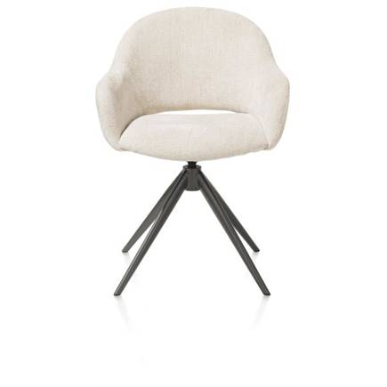 XOOON terugdraai - graphiet frame - stof Livigno Creme