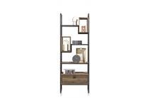 XOOON FRESNO bergkast roomdivider 70 cm - 1-lade t&t + 2-boxen + 4-niches