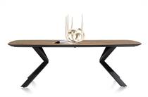 XOOON FRESNO eetkamertafel 240 x 110 cm - fineerrichting recht