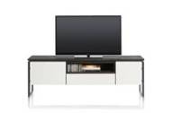 XOOON GLASGOW tv meubel lowboard 180 cm - 2-deuren + 1-lade + 1-niche (+ LED)