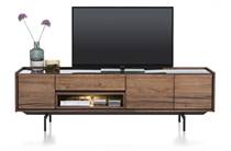 XOOON HALMSTAD tv meubel lowboard 190 cm - 3-deuren + 1-lade + 1-niche (+LED)