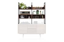 XOOON HALMSTAD bergkast opzet voor buffet 155 cm - 6-niches (+ onderkast 40690)