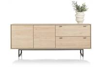 XOOON HELSINKI dressoir 210 cm. - 2-deuren + 2-laden