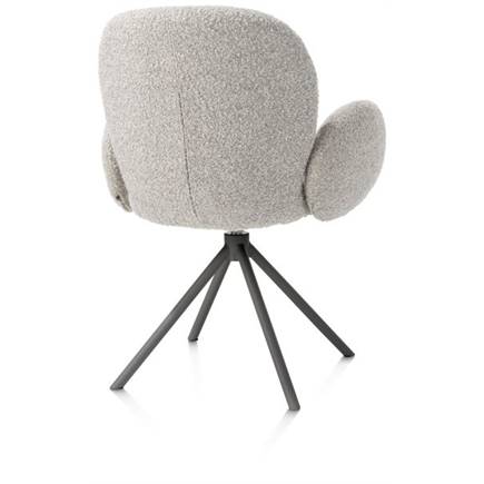 XOOON graphiet frame - draaibaar - stof Brioni Kiezel