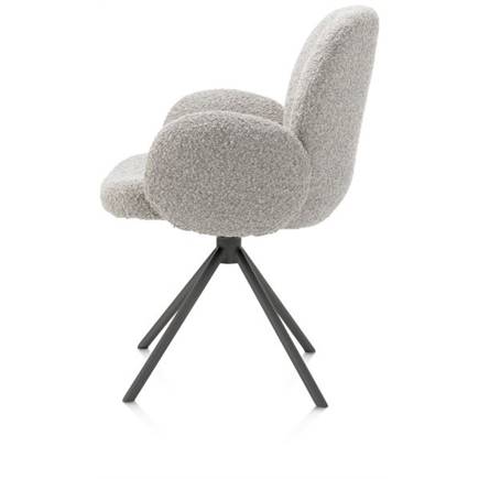 XOOON graphiet frame - draaibaar - stof Brioni Kiezel