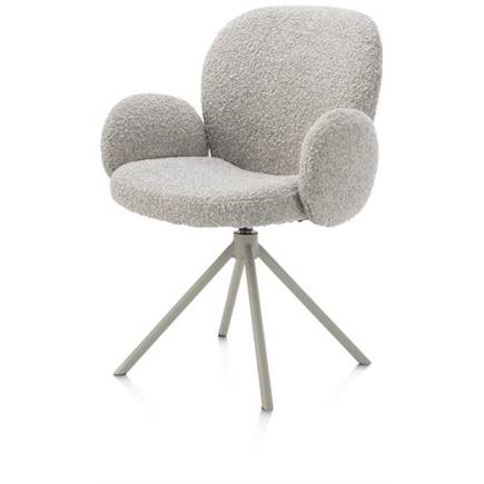 XOOON Silk Grey frame - draaibaar - stof Brioni Kiezel