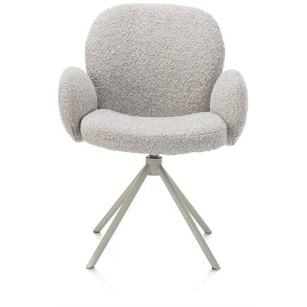 XOOON Silk Grey frame - draaibaar - stof Brioni Kiezel