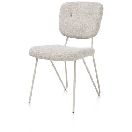XOOON pocketvering - frame in RAL 7044 - silk grey + stof Luton