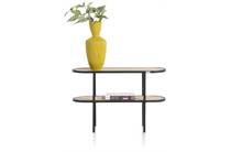 XOOON KINNA bijzettafel ovaal 90 cm + 1-niche