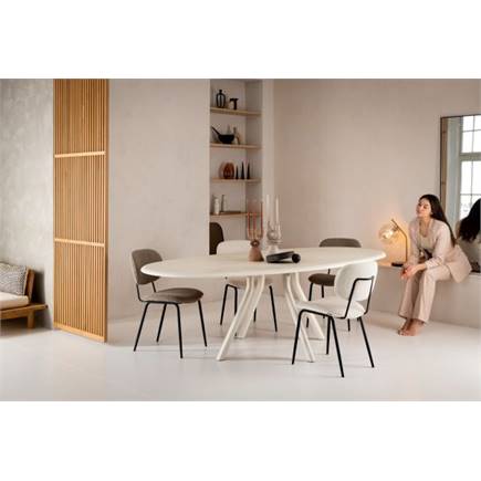 XOOON steelbrown - stof Cloudy Beige