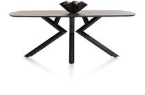 XOOON MASURA ronde tafel eetkamertafel ovaal - 240 x 110 cm Roest