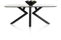 XOOON MASURA ronde tafel eetkamertafel ovaal - 200 x 105 cm Wit