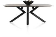 XOOON MASURA ronde tafel eetkamertafel ovaal - 150 x 105 cm Roest