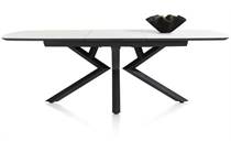 XOOON MASURA uitschuiftafel ovaal - 180 (+ 60) x 110 cm Wit
