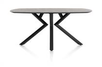 XOOON MASURA ronde tafel bartafel ovaal - 240 x 110 cm - (hoogte 92 cm) Antraciet