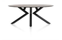 XOOON MASURA eetkamertafel ellips - 180 x 100 cm Roest