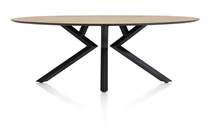 XOOON MASURA eetkamertafel ellips - 220 x 105 cm Eiken