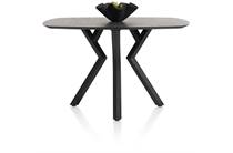 XOOON MASURA ronde tafel bartafel ovaal - 150 x 105 cm - (hoogte 92 cm) Antraciet