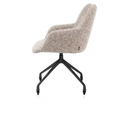 XOOON aluminium frame wielen rough off black - stof Luton Koper