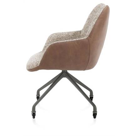 XOOON aluminium frame wielen grafiet - combi Pala cognac + Luton koper