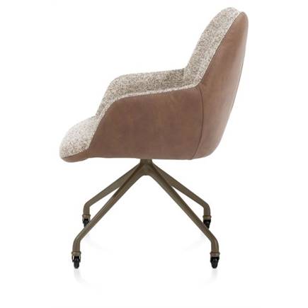XOOON aluminium frame wielen steelbrown - combi Pala cognac + Luton koper