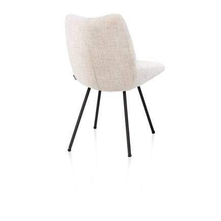 XOOON 4-pootjes - rough off black - Luton Creme