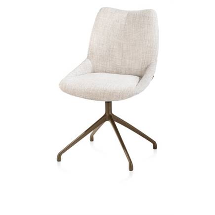 XOOON draaibaar - steelbrown - Luton Creme