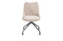 XOOON MATS eetkamerstoel wielen - grafiet - Luton Koper