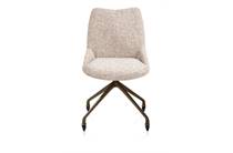 XOOON MATS eetkamerstoel wielen - steelbrown - Luton Koper