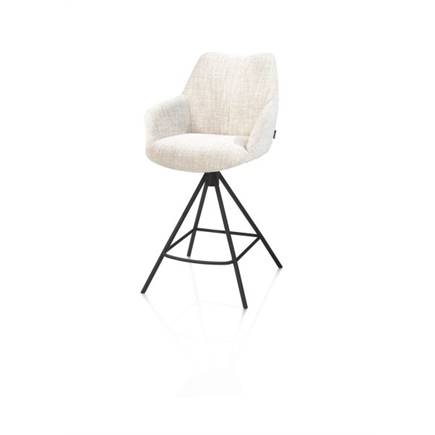 XOOON metalen 4-pootjes - rough off black - Luton Creme