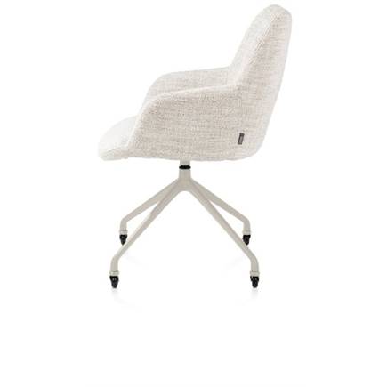 XOOON aluminium frame wielen creme - stof Luton Creme