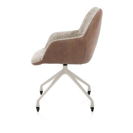 XOOON aluminium frame wielen creme - combi Pala cognac + Luton koper