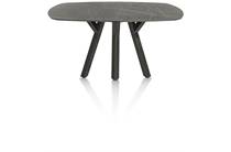 XOOON MINATO ronde tafel eetkamertafel - ovaal - 150 x 105 cm. Onyx