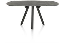 XOOON MINATO ronde tafel bartafel - ovaal - 240 x 110 cm. (hoogte: 92 cm.) Onyx