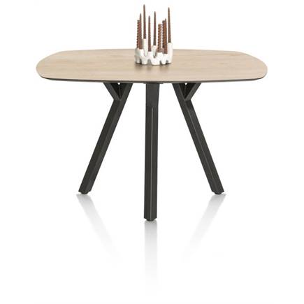 XOOON bartafel - ovaal - 150 x 105 cm. (hoogte: 92 cm.) Light Natural Oak