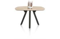 XOOON MINATO ronde tafel bartafel - ovaal - 150 x 105 cm. (hoogte: 92 cm.) Light Natural Oak