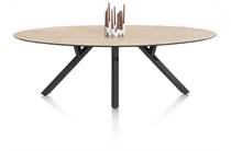 XOOON MINATO eetkamertafel ellips - 240 x 110 cm. Light Natural Oak