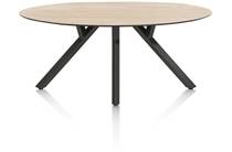 XOOON MINATO eetkamertafel ellips - 210 x 105 cm. Light Natural Oak