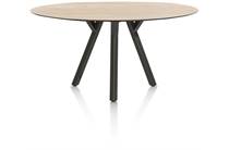 XOOON MINATO bartafel ellips - 210 x 105 cm. (hoogte: 92 cm.) Light Natural Oak