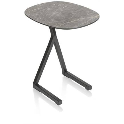 XOOON laptop-tafel 45 x 35 cm. - hoogte 52 cm. Lichtgrijs