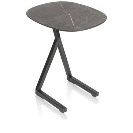 XOOON laptop-tafel 45 x 35 cm. - hoogte 52 cm. Onyx