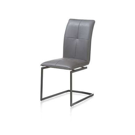 XOOON MITCH eetkamerstoel swing vierkant powdercoat Eetkamerstoel Mitch Swing vierkant powdercoat | XOOON