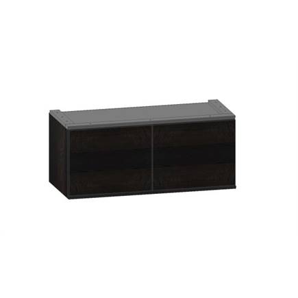 XOOON kast 90 cm - laag - 1 nivo - 2-deuren Onyx