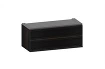 XOOON MODULO bergkast kast 90 cm - laag - 1 nivo - 2-laden Onyx